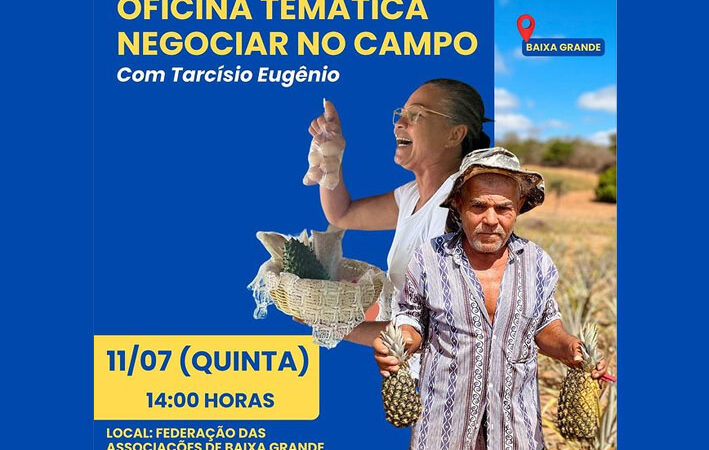 Oficina Negociar no Campo com o SEBRAE e Instituto Agrovida em Baixa Grande