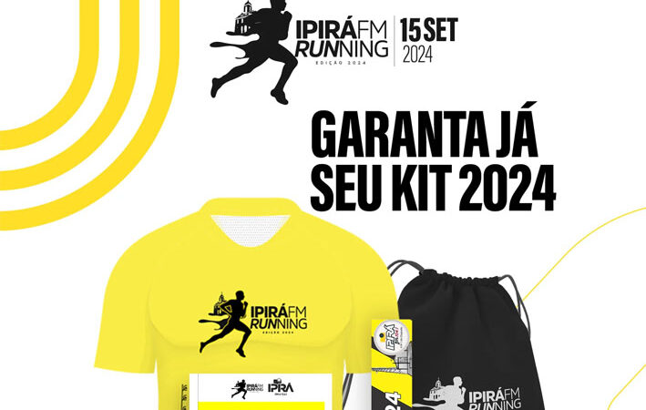 Seguem abertas as inscrições para a 3ª Ipirá FM Running