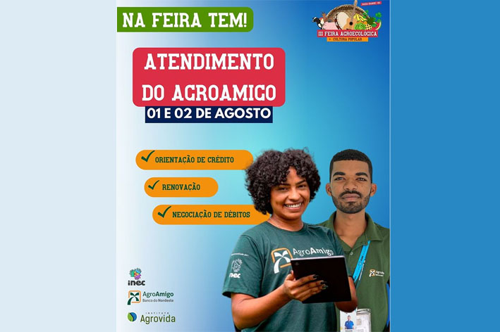 Dias 1 e 2 de agosto terá em Baixa Grande Mutirão de Negociação Renegociação do Agroamigo