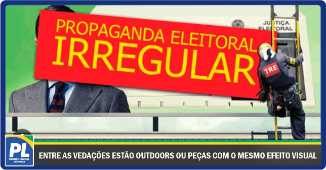 Fique atento ao que não é permitido na propaganda eleitoral em área pública
