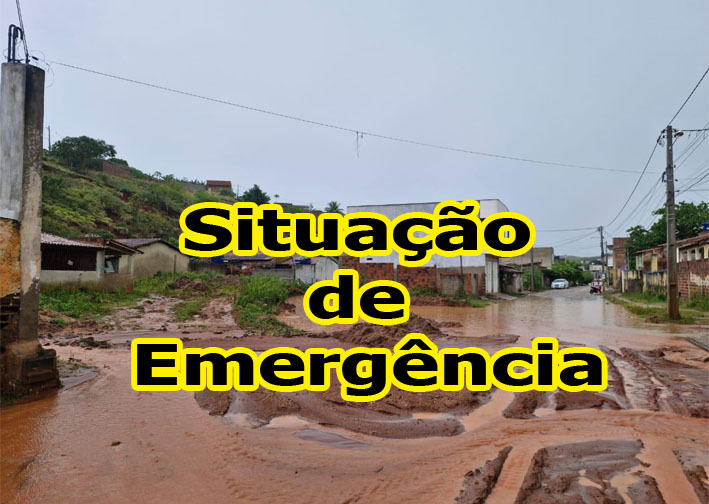 Declarada Situação de Emergência de Baixa Grande em razão dos prejuízos causados pelas fortes chuvas