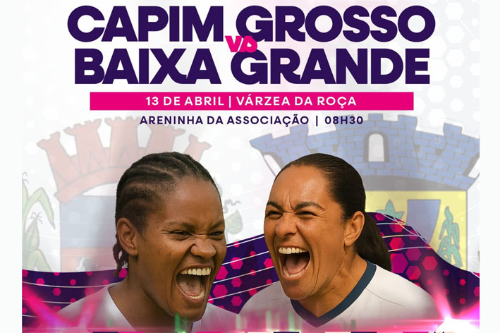 Várzea da Roça sediará final da Copa Jacuípe Feminina de Futebol