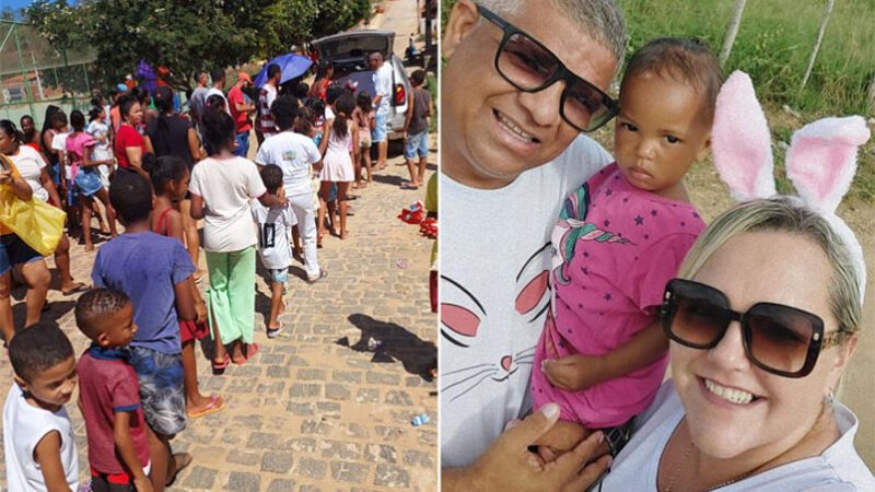 Vereador Pipi de Isalino realiza ações de Páscoa em diversas comunidades de Baixa Grande