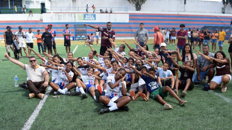 Nos pênaltis Baixa Grande vence “Coreia” e garante vaga na final da Copa Jacuípe Feminina de Futebol