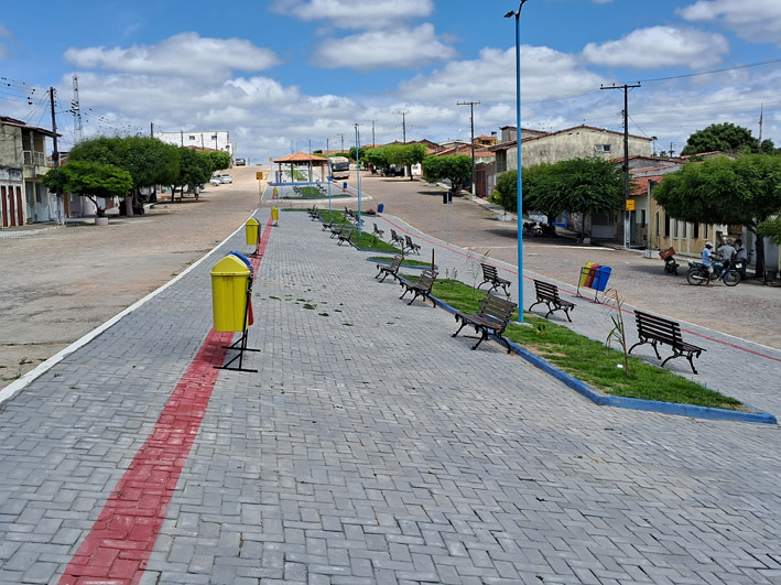 Governo da Bahia concede mais 2 meses de prazo para concluir a Revitalização dos Canteiros Centrais de Italegre, em Baixa Grande