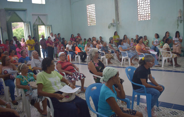 Missa e Leilão Encerram o Dia de Missão em Viração, Comunidade Rural de Baixa Grande