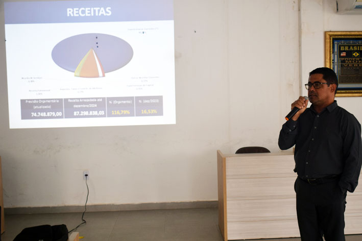 Audiência Pública apresenta dados fiscais do 3º quadrimestre de 2024 em Baixa Grande