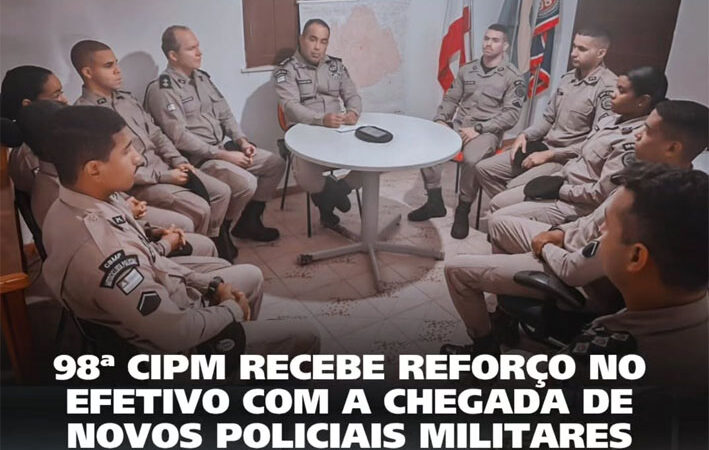 CIPM recebe reforço no efetivo com a chegada de novos policiais militares