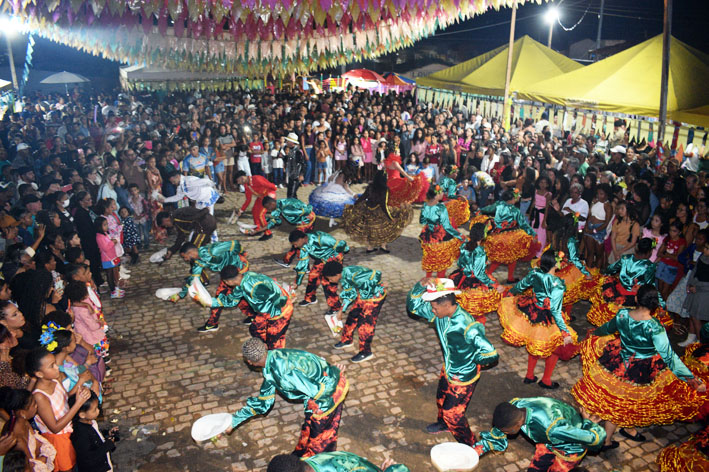 10 horas de shows e animação no Forró do CRAS, festa junina promovida pela Prefeitura de Baixa Grande