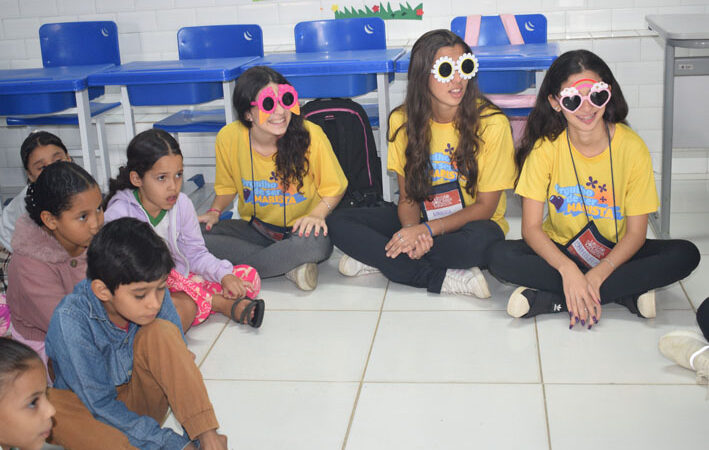 Duas escolas municipais de Baixa Grande recebem missionários da Missão Solidária Marista