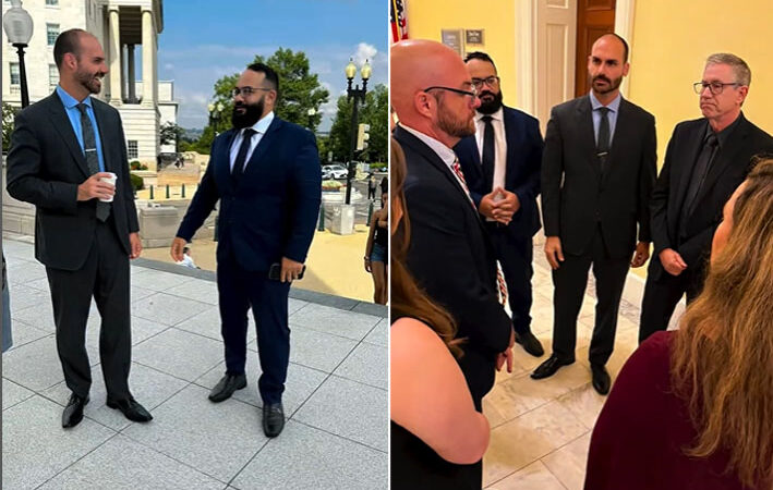 Leandro de Jesus vai aos Estados Unidos acompanhar Eduardo Bolsonaro