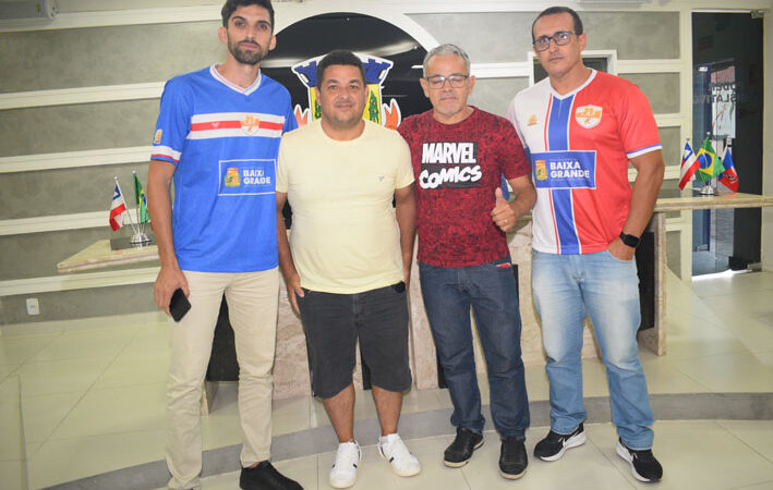 Diretor de Esporte de Baixa Grande participa de encontro para a Copa Jacuípe de Base 2025