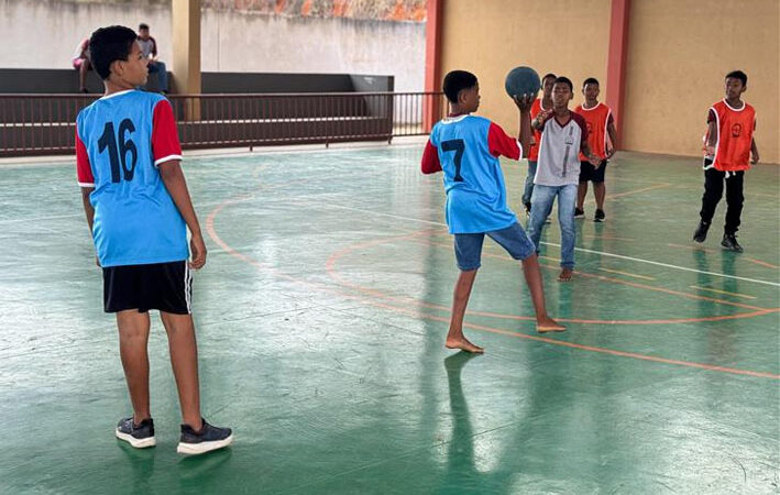Baixa Grande – Escola Lídia Peixoto promove manhã esportiva em homenagem ao Dia do Estudante