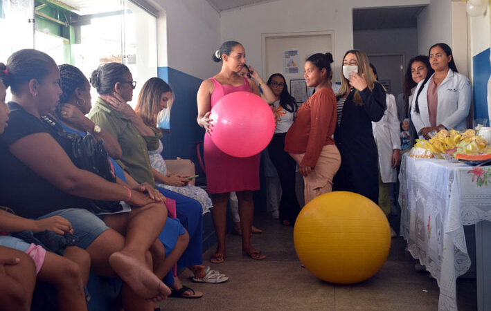 Secretaria de Saúde de Baixa Grande realiza mais uma ação em consonância com o Agosto Dourado
