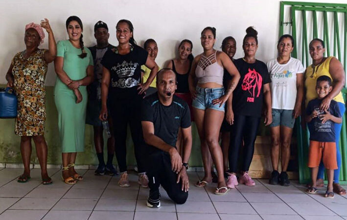 Equipe Volante do CRAS Baixa Grande realiza atividade em Viração