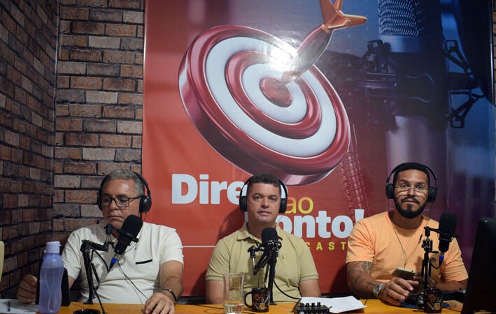 Prefeito Canário participa do Podcast Direto ao Ponto e fala sobre a gestão municipal de Baixa Grande