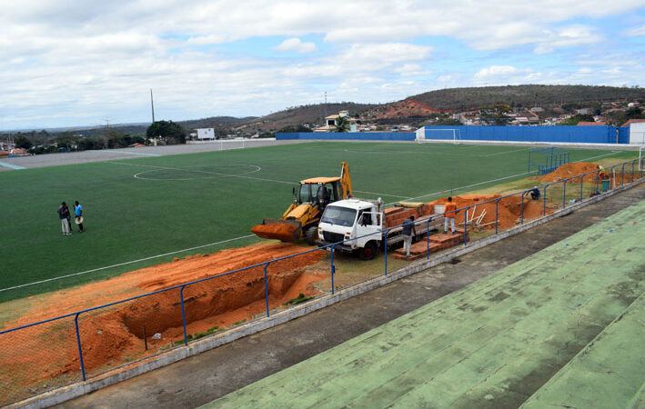 Prefeitura inicia adequações no Estádio para o início do Campeonato Municipal de Baixa Grande