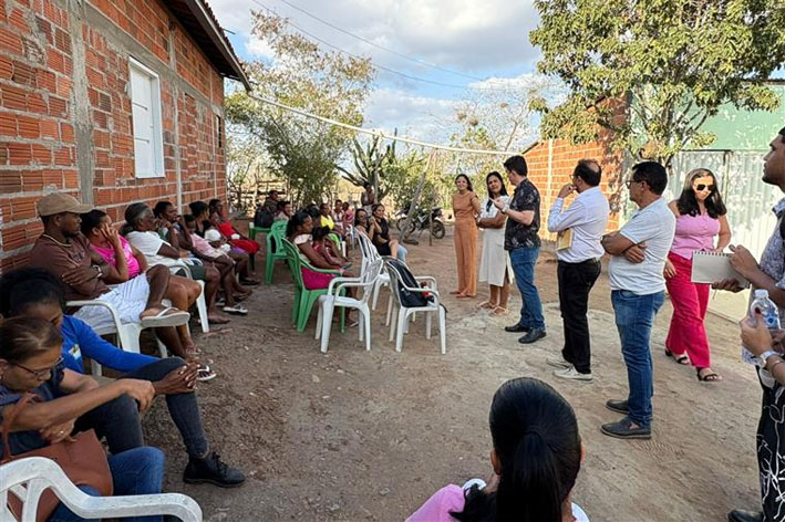 Prefeitura de Baixa Grande promove roda de conversa na comunidade Toborós