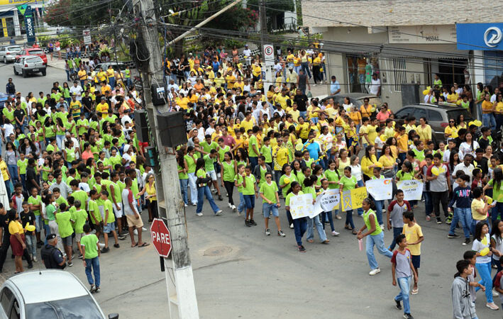 Caminhada do Setembro Amarelo mobiliza centenas de pessoas em Baixa Grande