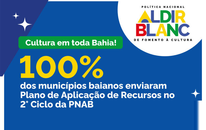 Após mobilização intensa, 100% dos municípios baianos enviam Planos de Aplicação de Recurso da PNAB