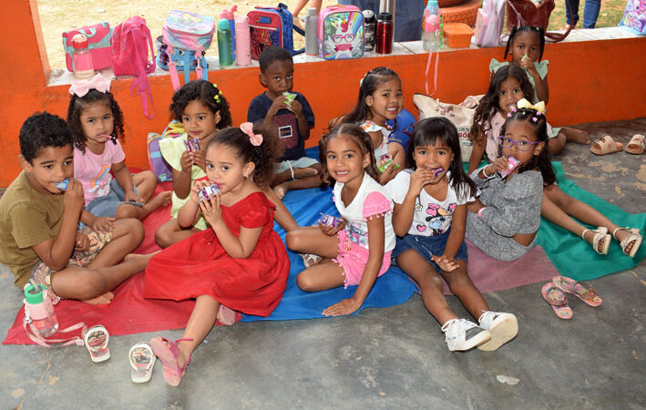 Escola Maria Edna Matos encerra Semana da Criança com piquenique em Baixa Grande