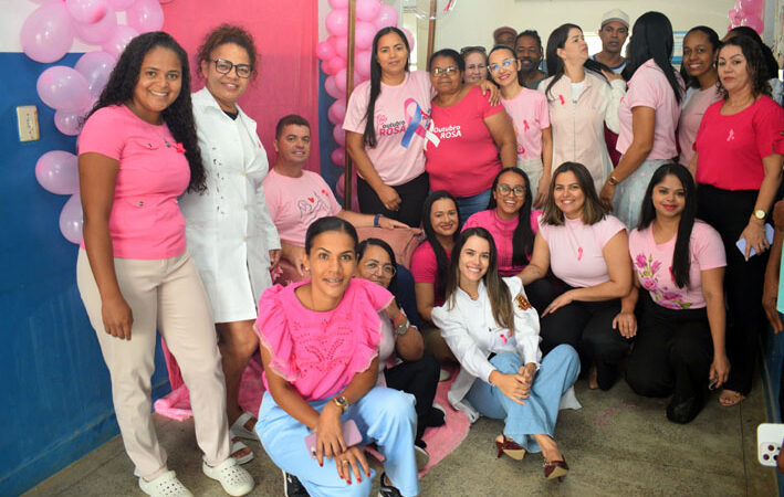 Outubro Rosa: Centro de Saúde em Baixa Grande realiza ação de prevenção ao câncer de mama