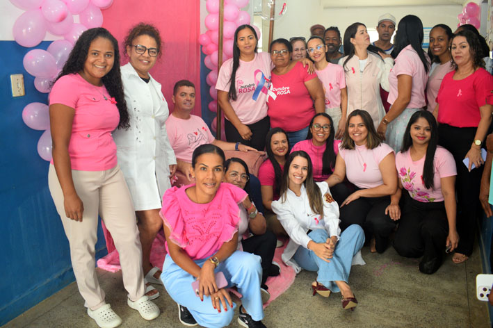 Outubro Rosa: Centro de Saúde em Baixa Grande realiza ação de prevenção ao câncer de mama