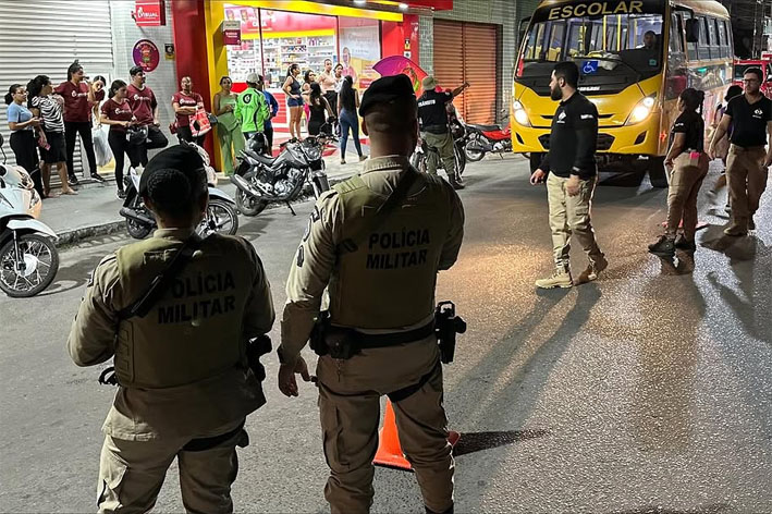 DETRAN-BA realiza ação educativa em Ipirá e apreende motocicletas provenientes de leilão