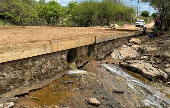Prefeitura conclui 2ª passagem molhada no Caldeirão Encantado e obra histórica vira realidade para a comunidade