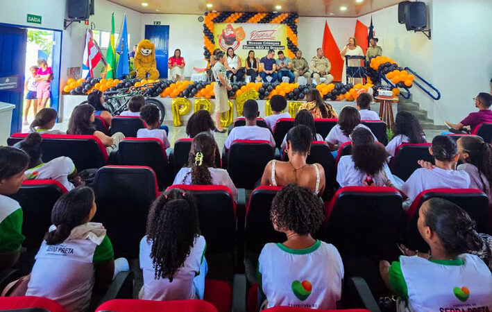 Polícia Militar realiza formatura do PROERD em Serra Preta