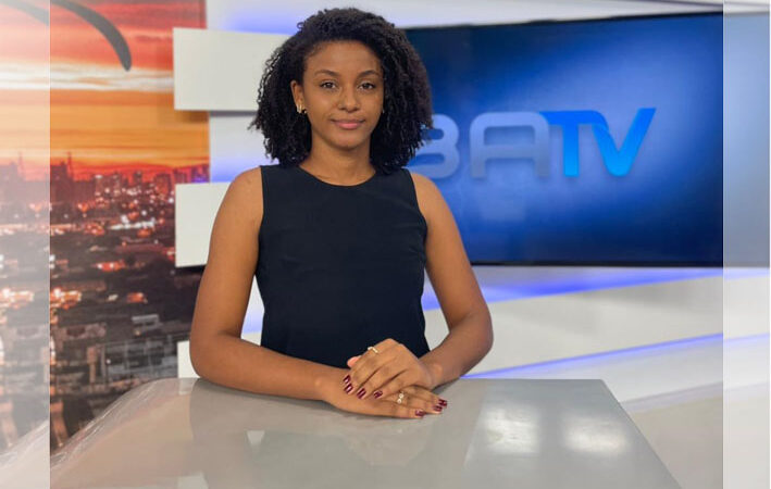 Estudante de Jornalismo de Baixa Grande visita a TV Subaé e acompanha ao vivo o BA TV