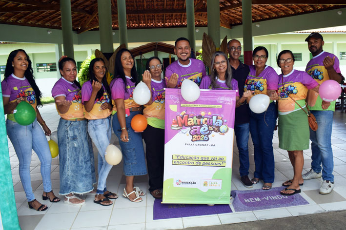 Secretaria de Educação de Baixa Grande conclui Caravana da Matrícula 2026