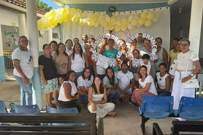 USF do Mandacaru realiza palestra do Janeiro Branco com foco na saúde mental