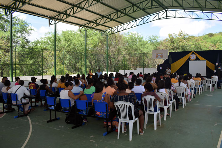 Colégio Evandro Miranda promove 1ª reunião do ano com pais e responsáveis em Baixa Grande