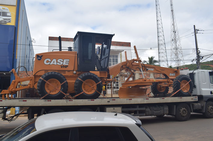 Segunda patrol retorna a Baixa Grande após manutenção e deve reforçar recuperação das estradas vicinais