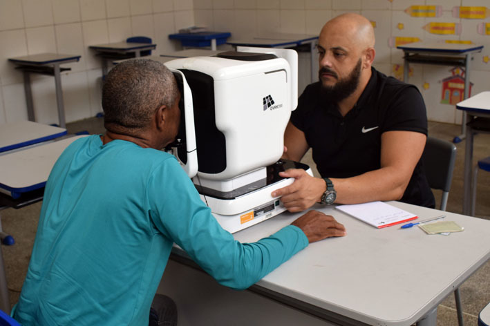 Em parceria com a Prefeitura, Projeto Visão promove Mutirão de Oftalmologia em Baixa Grande