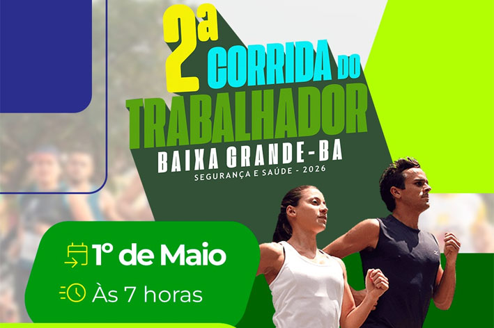 1º de Maio será celebrado com Corrida do Trabalhador em Baixa Grande