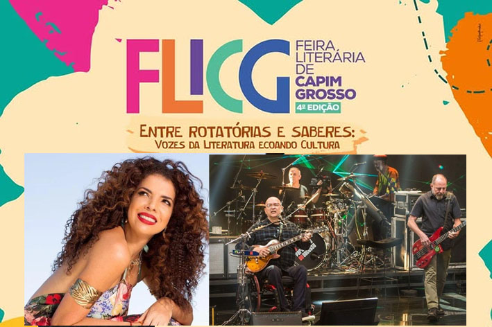 Vanessa da Mata e Paralamas do Sucesso são confirmados na Feira Literária de Capim Grosso