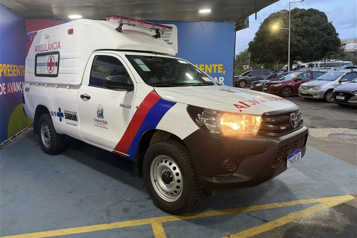 Saúde reforçada: município de Baixa Grande conquista duas ambulâncias no mesmo dia