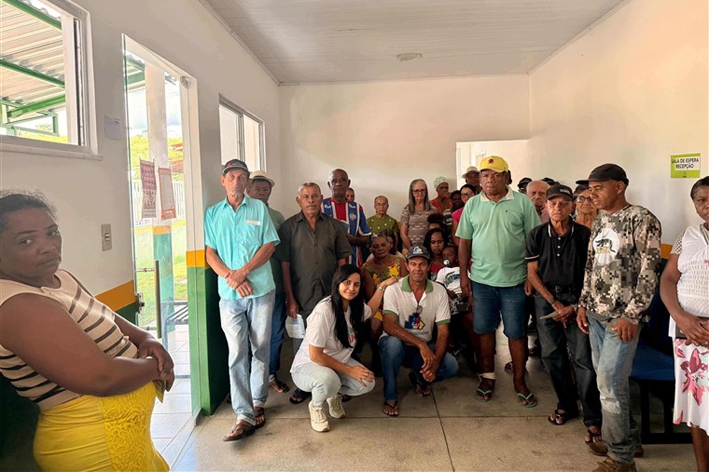 Baixa Grande | Unidade Satélite de Viração mantém atendimento ativo e realiza vacinação contra Influenza