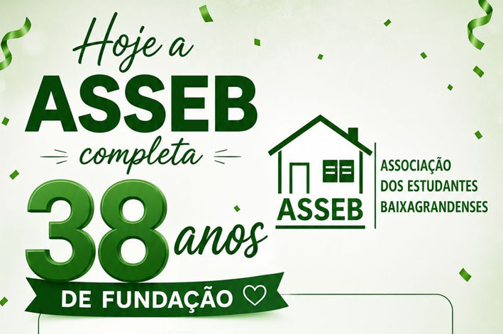 ASSEB completa 38 anos contribuindo com a educação de Baixa Grande