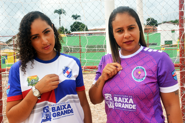 Copa Rural de Baixa Grande: Musas da Laranjeira e Boa Vinda participam de sessão de fotos