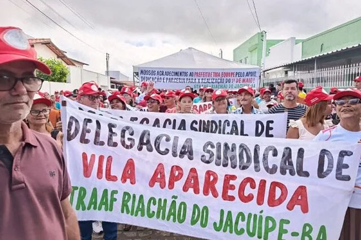 Riachão do Jacuípe: Festa dos trabalhadores rurais atrai grande público e muita comemoração