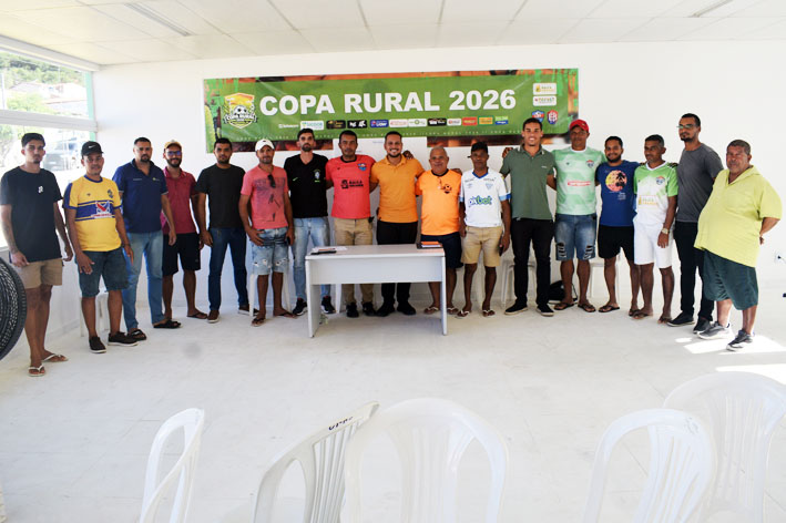 Realizado sorteio dos confrontos das quartas de final da Copa Rural de Baixa Grande