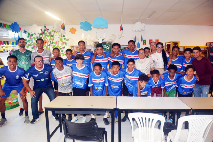 Secretaria de Cultura e Esporte de Baixa Grande inicia Projeto Atleta Leitor, unindo futebol e incentivo à leitura