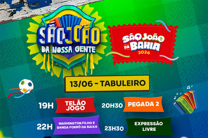 Baixa Grande dá início ao São João da Nossa Gente neste sábado com futebol e muito forró