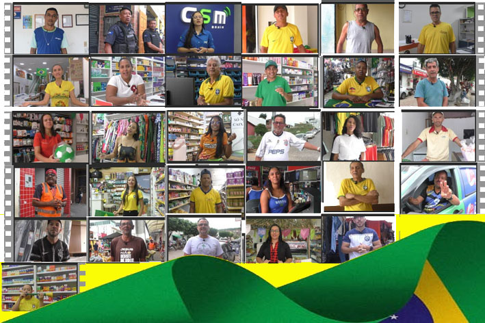 População de Baixa Grande demonstra boas expectativas para o Brasil na Copa do Mundo e opina sobre placar da estreia