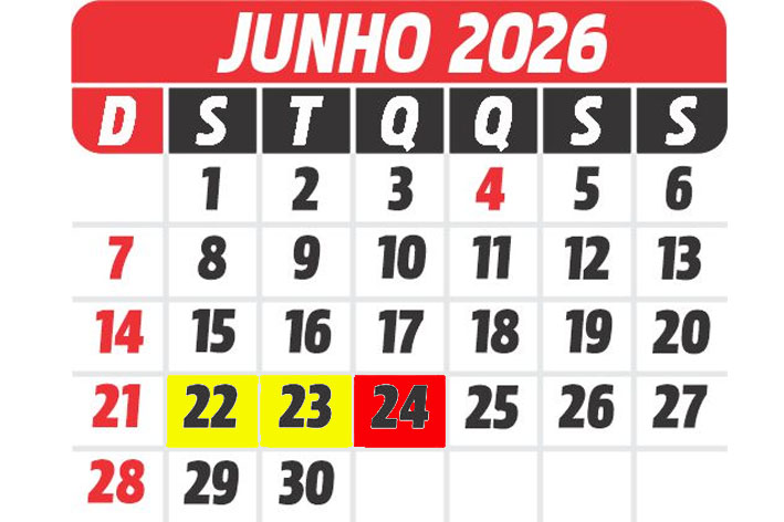 Prefeitura de Baixa Grande decreta ponto facultativo na próxima segunda e terça-feira em razão dos festejos juninos