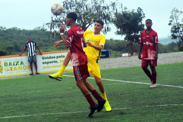 Seleção Sub-15 de Baixa Grande vence Mundo Novo e avança para a próxima fase da Copa 2 de Julho