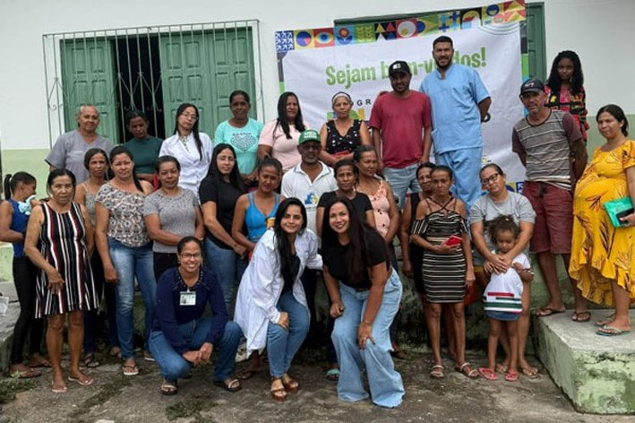 Cadastro Único Itinerante leva serviços de assistência social e saúde à comunidade Lagoa do Mandú